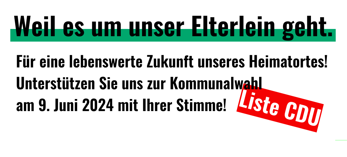 Grafik Joomla Begrüßung SR Elterlein